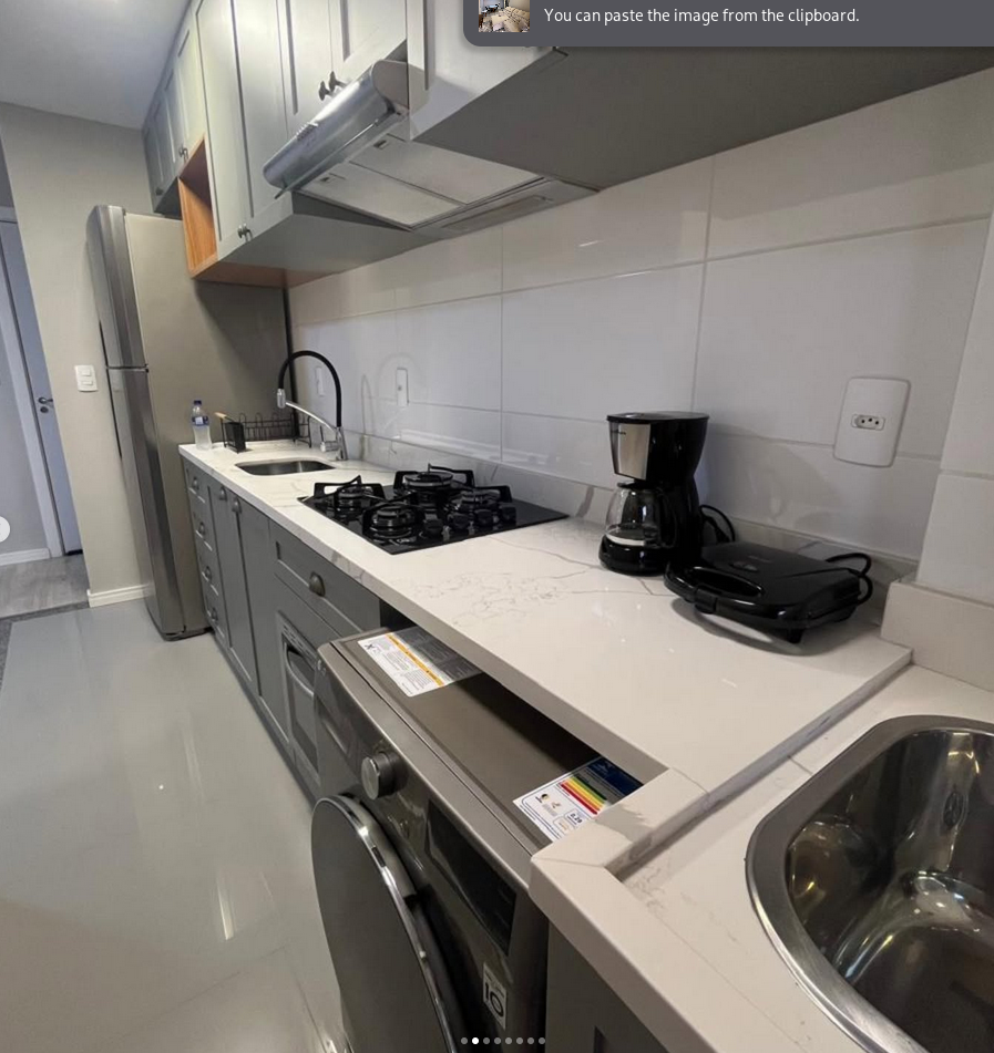 AP 2 Dorm Mobiliado 100% Centro